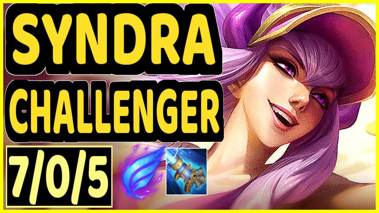 MAPLE (SYNDRA) - 7/0/5 KDA CHALLENGER GAMEPLAY - KR