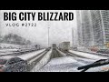 BIG CITY BLIZZARD!! | My Trucking Life | Vlog #2722