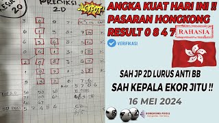 PREDIKSI HK 16 MEI 2024 | BOCORAN LANGSUNG DARI BANDOT TOTO HONGKONG | RUMUS HK MALAM INI