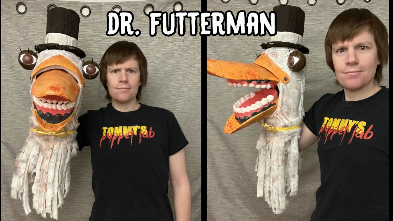 Justin Futterman How to Make: Dr Futterman Puppet! (Outlast Trials) - YouTube