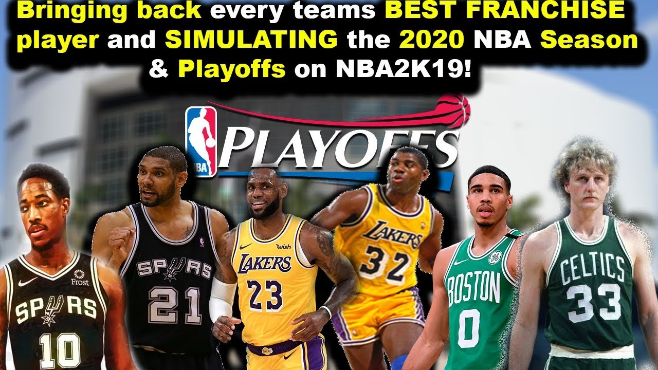 What if EVERY NBA Team brought their ONE BEST Franchise Player back - SIMULATION on NBA2K19!