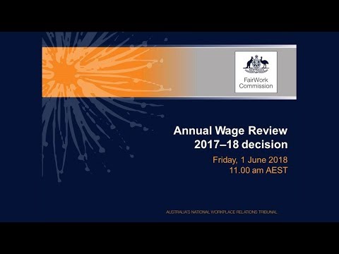 Annual Wage Review decision 2017-18