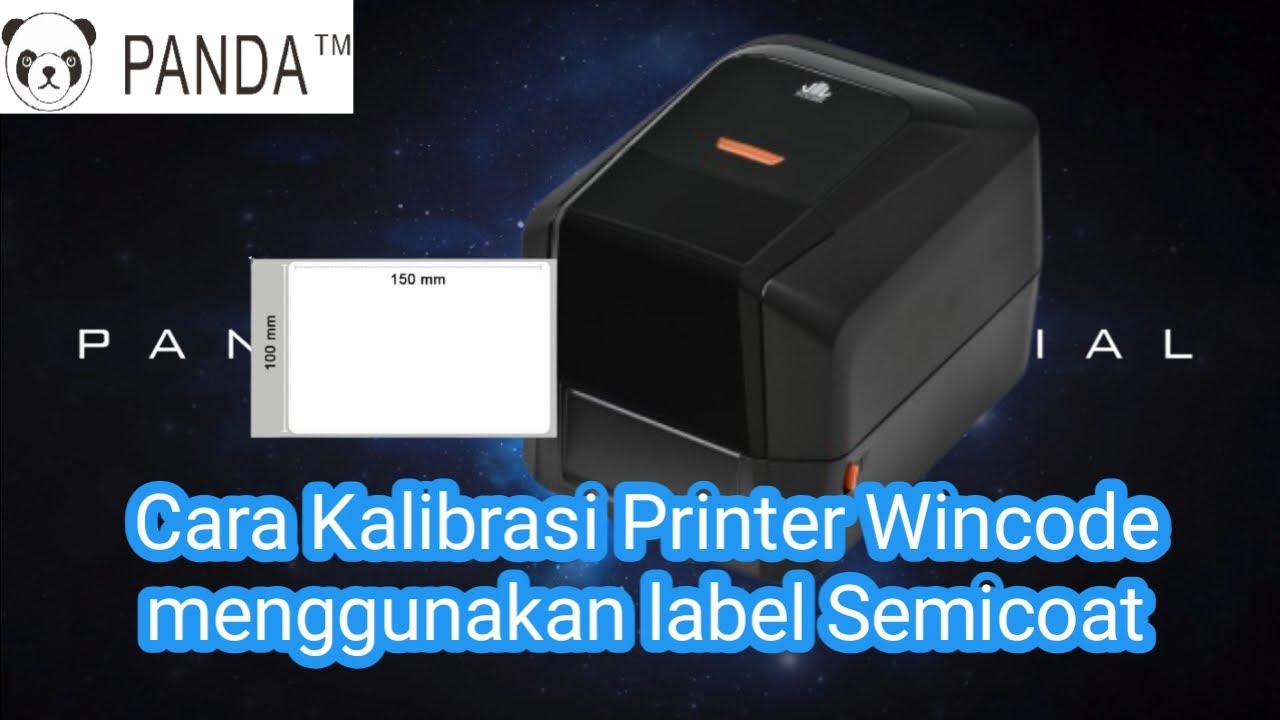 Cara Kalibrasi Printer Wincode C342C untuk penggunaaan Label Semicoat