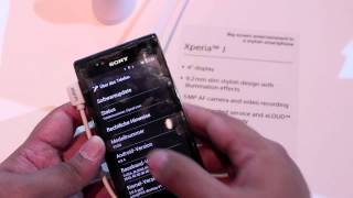 Sony Xperia J Hands-On