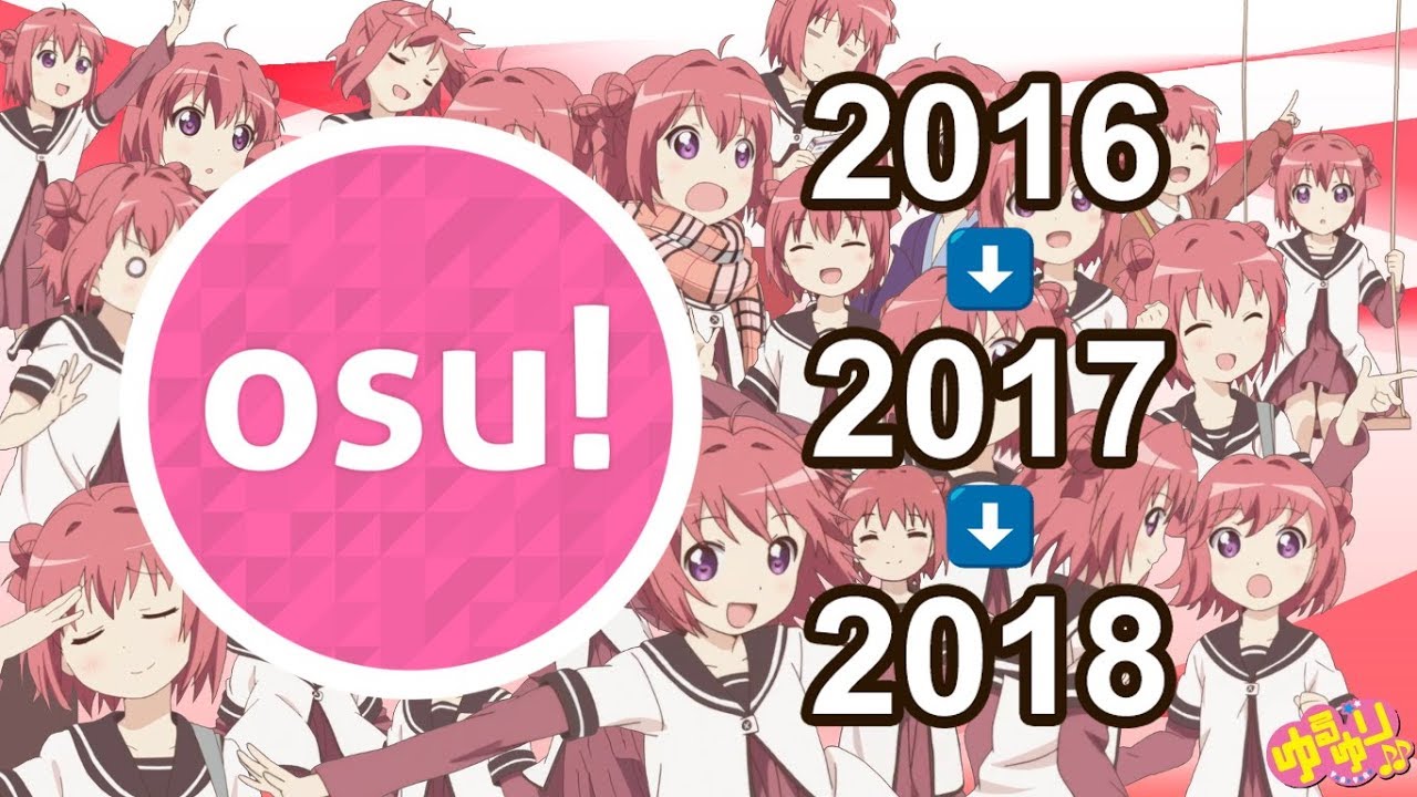 i passed a map once each year, here's my progression | osu!