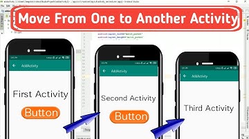 How to Make a Button Open a New Activity - Android Studio Tutorial