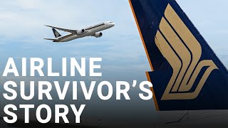 'Lots of thudding and screaming': Singapore Airlines emergency landing survivor shares his story