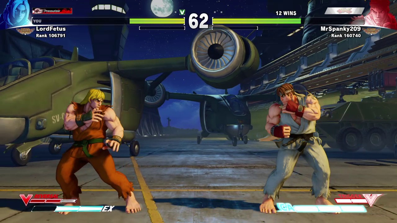 Sf5 Ryu Rage SF5 Ken vs Ryu Rage quit - YouTube