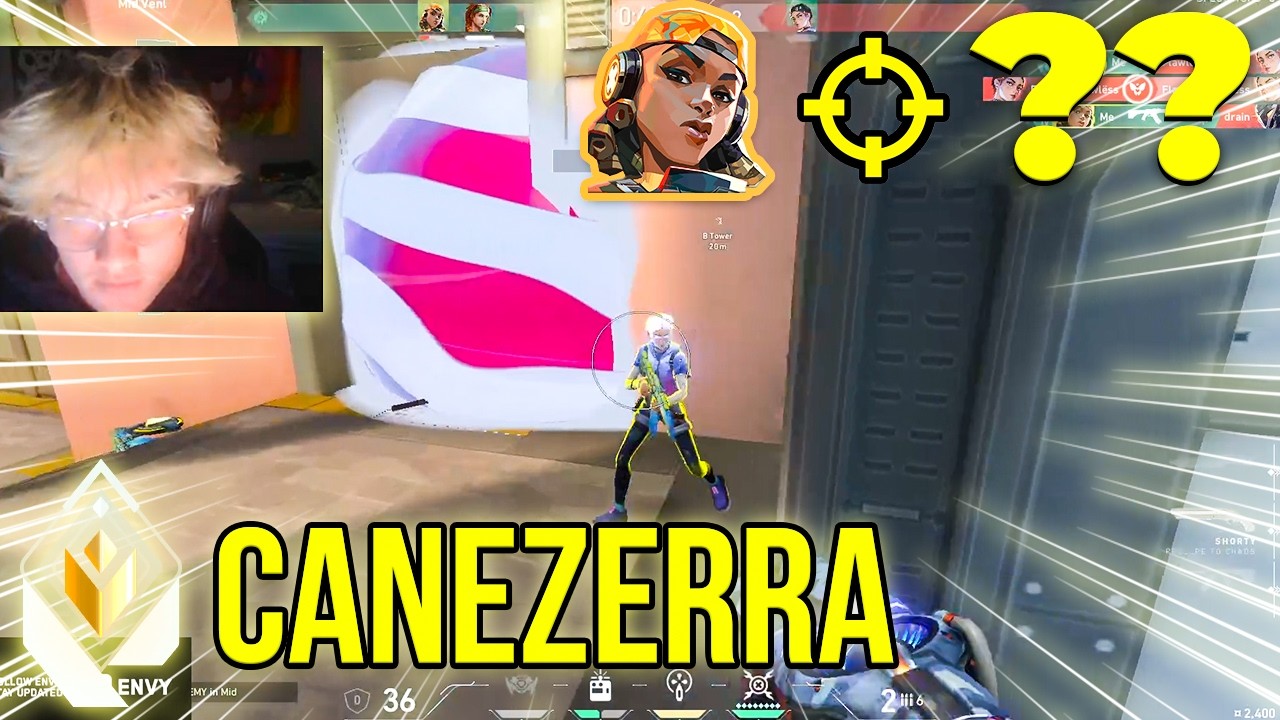 Radiant Gets Destroyed 😤 - Canezerra Dominating with His Raze Movement on Split