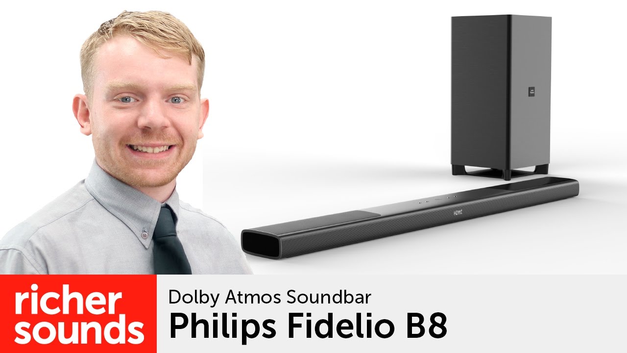 Fidelio B8 - Dolby Atmos soundbar | Richer Sounds -