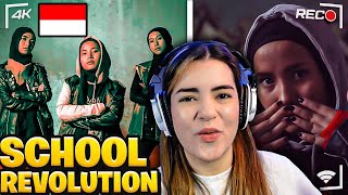 Voice of Baceprot - School Revolution |  REACTION (Indonesia ROCKS)