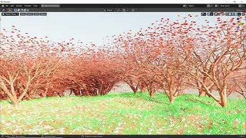 Object Scatter with Geometry Nodes in Blender 3D