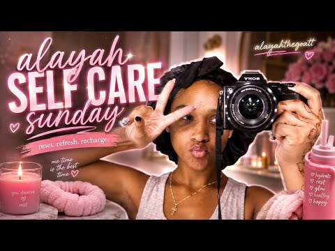 MY SELF CARE SUNDAY 🧖🏽‍♀️🎀 | Reset, Relax & Recharge ✨