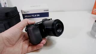 Sigma Art 60mm DN F/2.8 Prime Lens Review for Sony E Mount / MFT