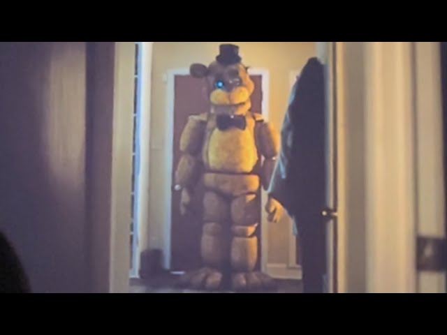 Golden Freddy And Abby FnAF Movie Scene