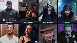 Actors who played roles in Marvel and DC