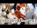 CHRISTMAS DECOR 2022 | CHRISTMAS DECOR HAUL | HOMEGOODS MARSHALLS TJ MAXX | NEUTRAL CHRISTMAS DECOR