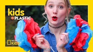 DIY Paper Pom Pom Decorations | Kids Vs. Plastic
