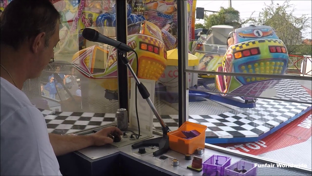 "BREAK DANCER" (DEPOPPE)  OPERATOR VIEW @ KERMIS BUGGENHOUT (BELGIUM) 2017