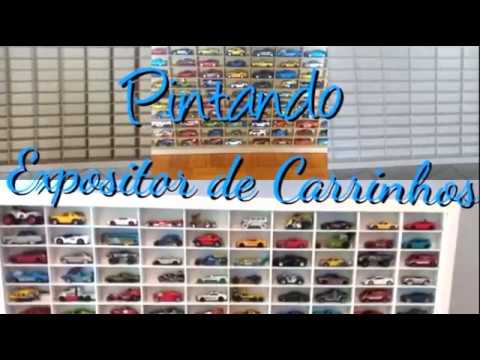 Estante Expositor Hot Wheels 150 Nichos Carrinhos Minis 1:64