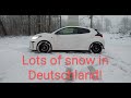 Winter Wonderland in Germany! GR Yaris finds snow PART 2