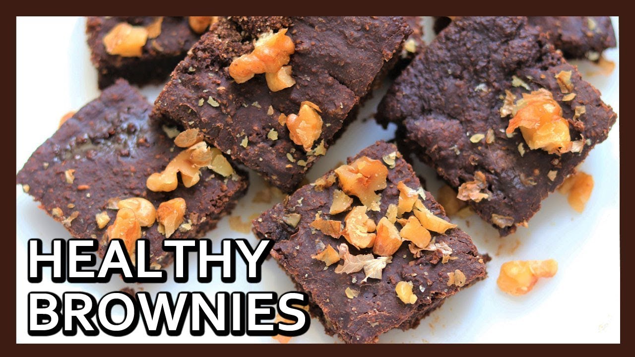 Eggless, Gluten Free, Oil Free, Sugar Free Brownie | Healthiest Brownie | Low Calorie Brownies | Healthy Kadai