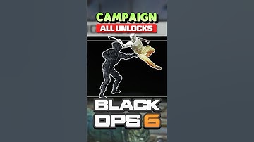 All Campaign Unlocks in Black ops 6 (25+ Rewards)