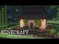 How to build tiny Japanese house | Minecraft tutorial