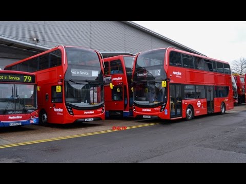 Metroline’s new Enviro400MMC Hybrids for Route 332 - YouTube