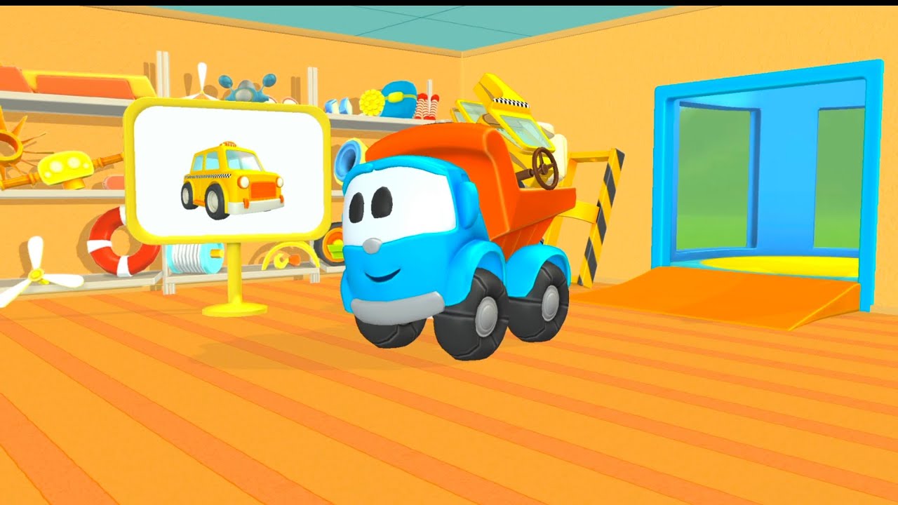 Build The Taxi Car 🚕 | Fun Car Building Cartoon for Kids