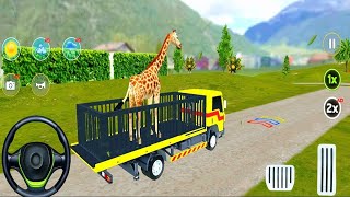 Real Truck Animal Transport Animal Truck Game Cargo Truck Transport Driving simulator 3D Game screenshot 1