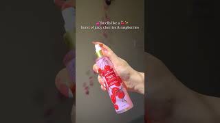 Nykaa wanderlust sugar plum cherry hair/body mist 💕
