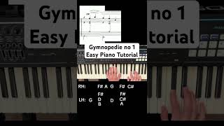Anyone can learn this classical piano piece! #piano #pianotutorial #shorts #classicalmusic