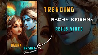 NEW TRENDING RADHA KRISHNA VIRAL VIDEO//EDITING TUTORIAL IN ALIGHT MOTION//@sweetcrush09 screenshot 2