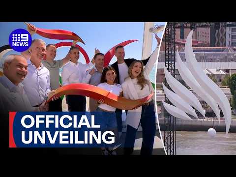 Inside the secret design process for the Brisbane 2032 emblem | 9 News Australia