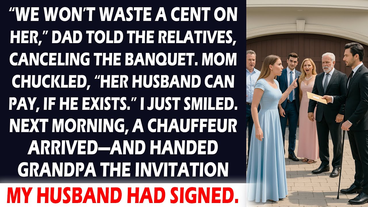 My Family Mocked Me at Dinner, The Next Morning, My Husband’s Invitation Shocked Everyone