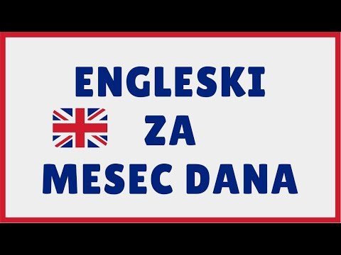 Video: S Koliko Je Godina Bolje Naučiti Engleski Jezik