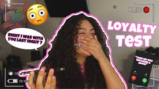 SEEING IF MY FRIENDS WILL LIE FOR ME ? 😳*LOYALTY TEST*