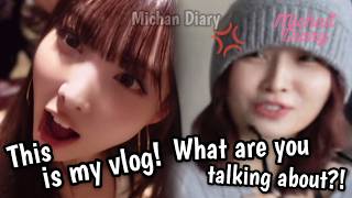 nayeon casually *took over* momo's vlog and made it her own