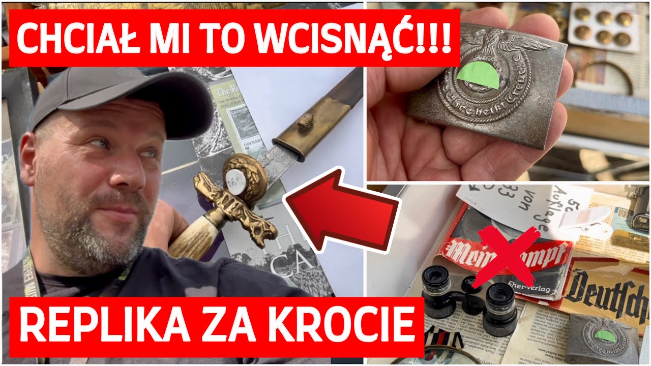 Niemiecki targ staroci. Chciał mi to wcisnąć i to za nie małe pieniądze!!!
