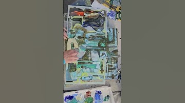 Using Stencils In Building Your Next Abstract Work