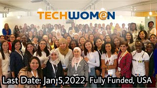 How to Apply for Techwomen 2022 | Fully Funded | USA