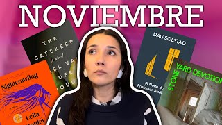 El regreso de los audiolibros / aka el wrap up de Noviembre