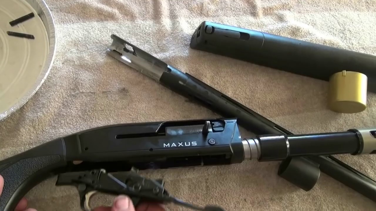 démontage et nettoyage du fusil semi automatique browning