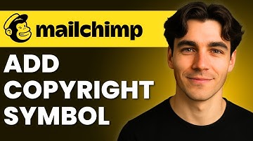 How To Add Copyright Or Trademark Symbol In A Mailchimp Email Template (Tutorial 2026)