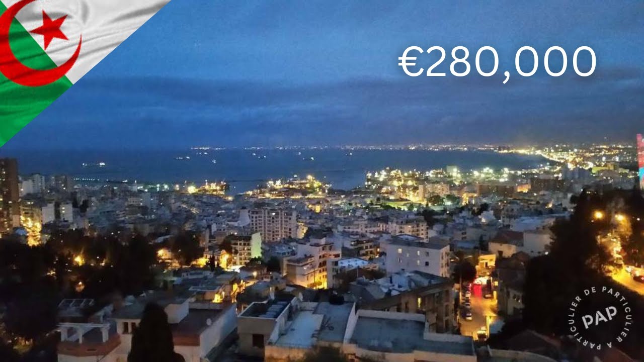 Boulevard Bougara Algeria appartement 2 Chambres 90m2 vue mer baie d'Alger