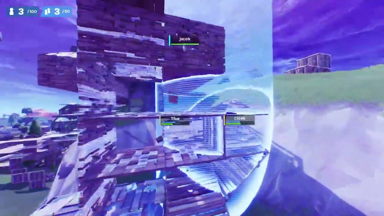 Tfue vs Cloak vs Jacob in OG Fortnite