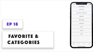 How to make a Food Recipe App with Swift iOS: Ep 18 - Favorite & Categories screenshot 4