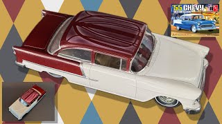 Building the ICONIC ’55 Chevy Bel Air! 🔥 AMT 1/25 Model Kit