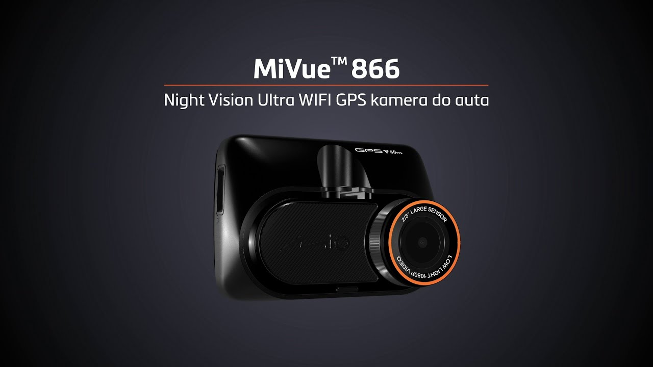 Camera auto DVR MIO MiVue 866, Full HD, 2.7, G-Senzor